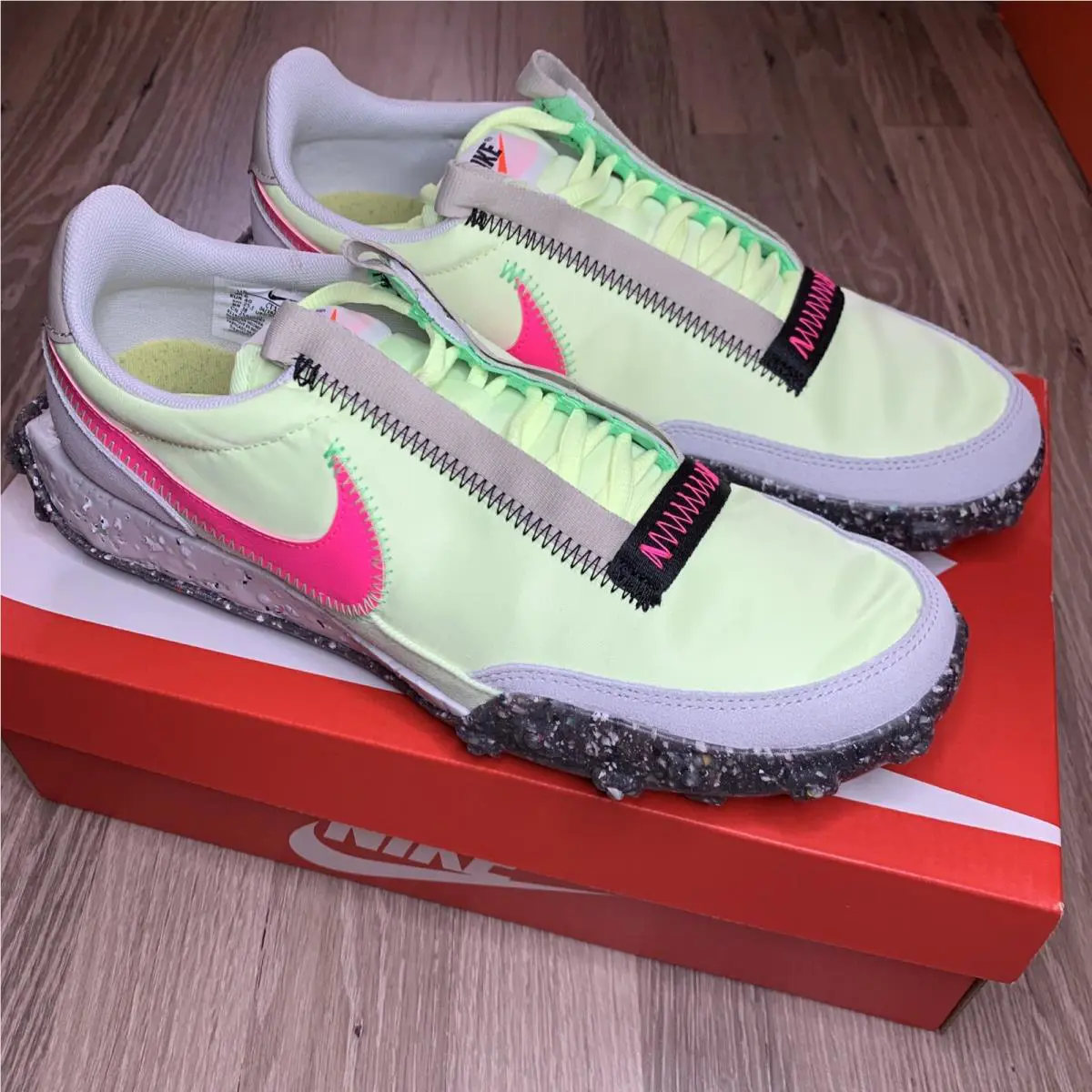 Nike shoes - Nike Waffle Racer - Waffle Racer - CT1983 700 - Volt 5