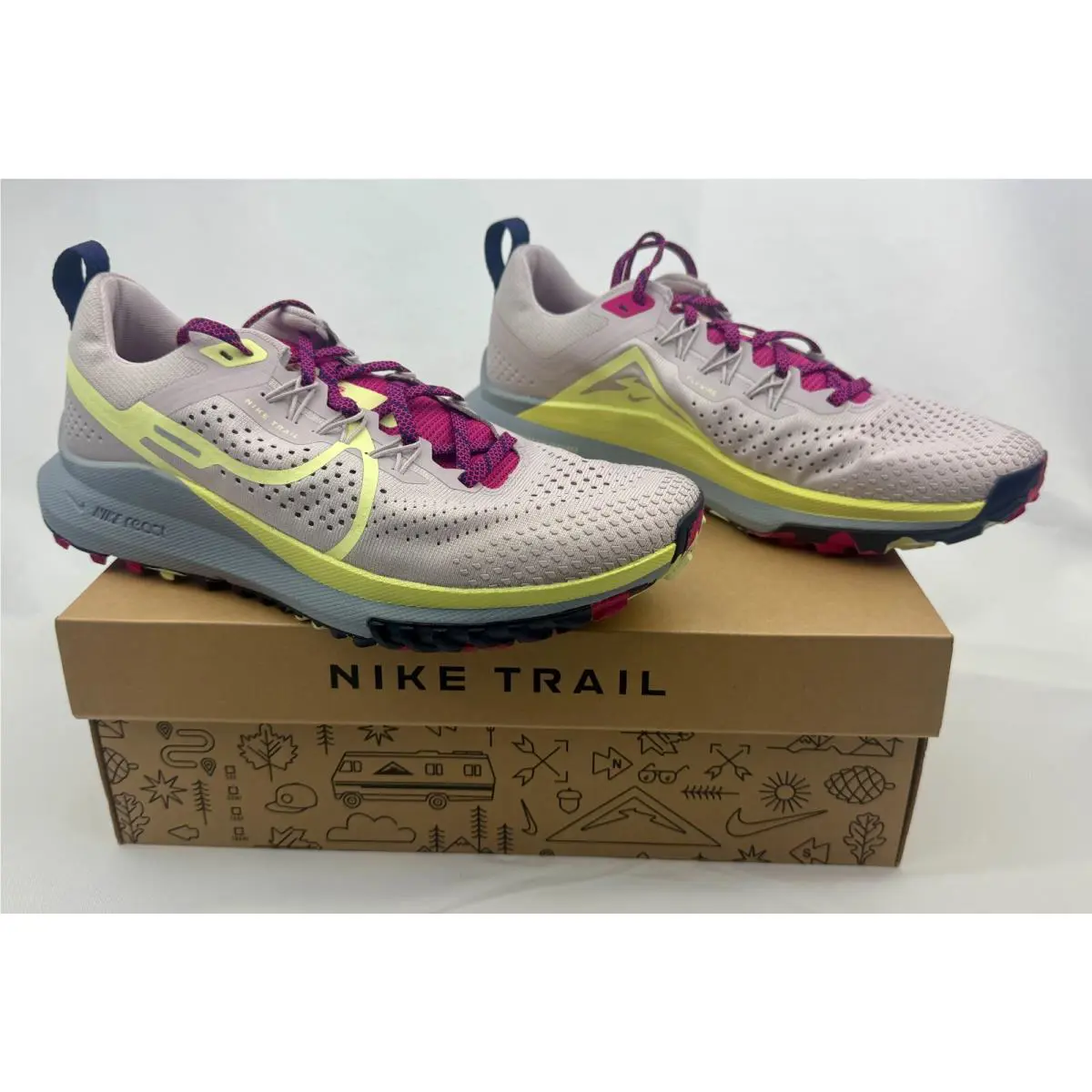 Nike shoes - Nike React Pegasus Trail 4 - Multicolor 8