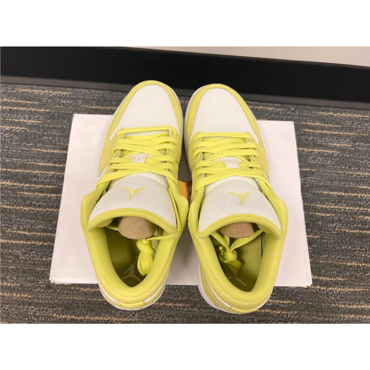 Nike shoes - Nike Air Jordan 1 - Air - Yellow 7