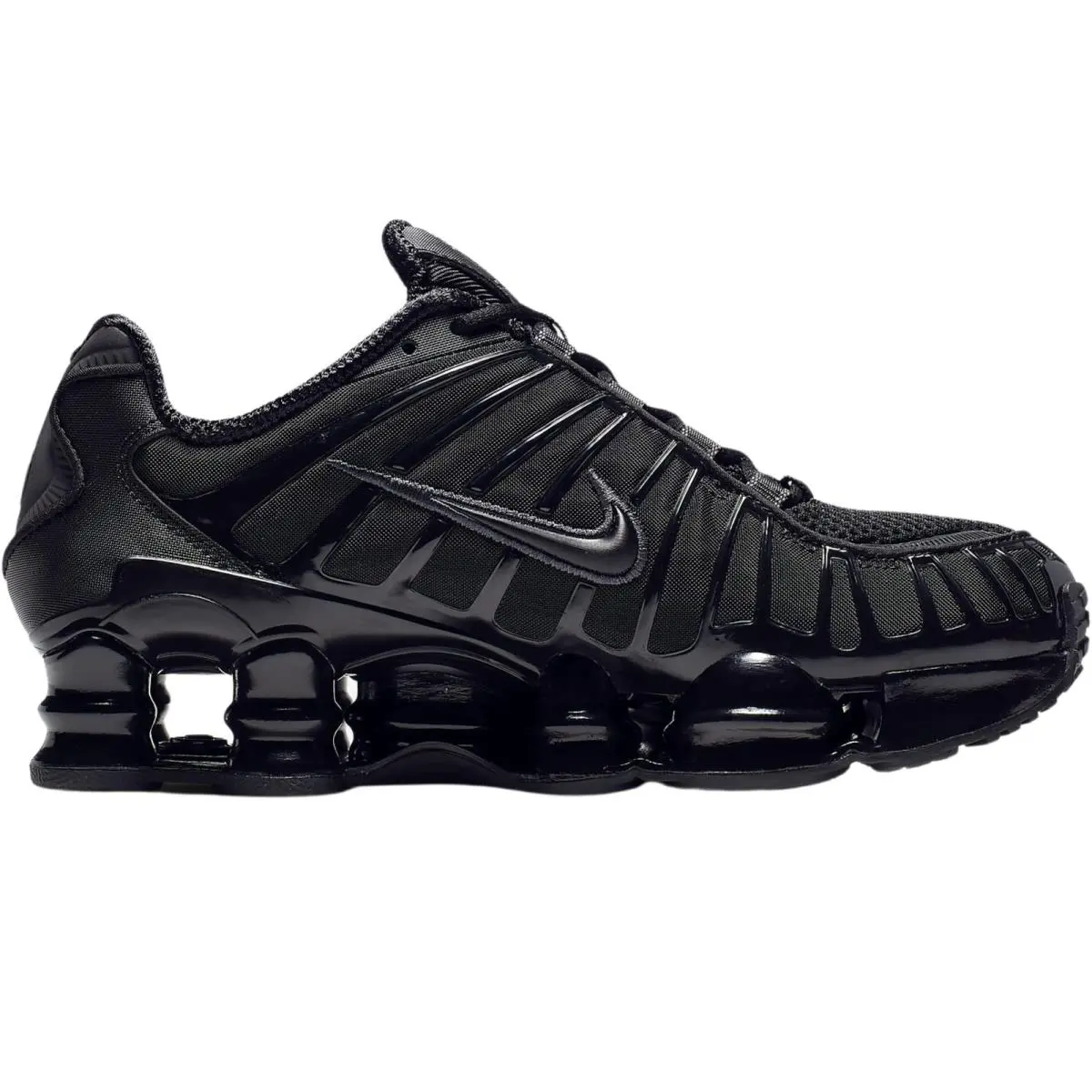 Nike shoes - Nike Shox TL - Shox - Black/Metallic Hematite/Max Orange/Black 4