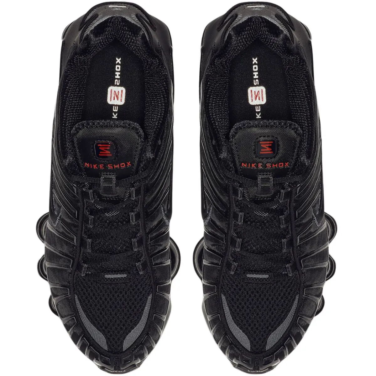 Nike shoes - Nike Shox TL - Shox - Black/Metallic Hematite/Max Orange/Black 7