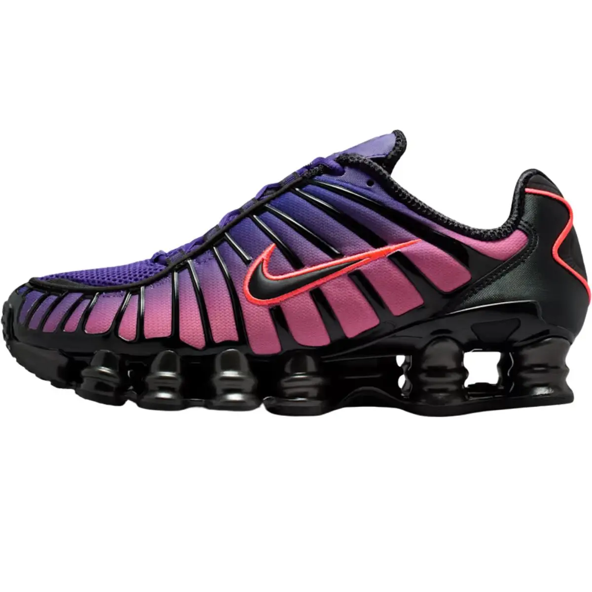 Nike shoes - Nike Shox TL - Shox - Black/Metallic Hematite/Max Orange/Black 60