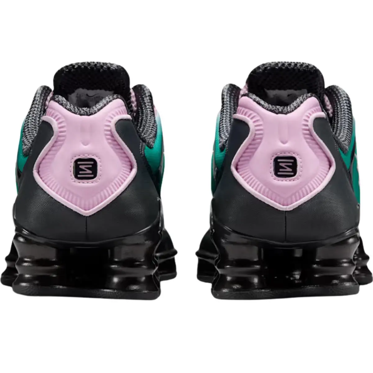 Nike shoes - Nike Shox TL - Shox - Black/Metallic Hematite/Max Orange/Black 41