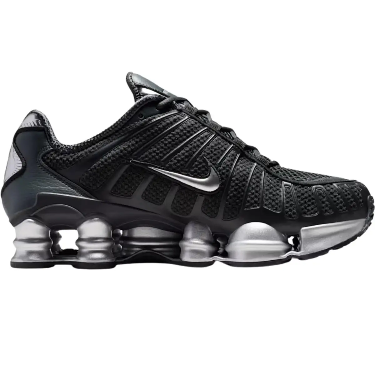 Nike shoes - Nike Shox TL - Shox - Black/Metallic Hematite/Max Orange/Black 34