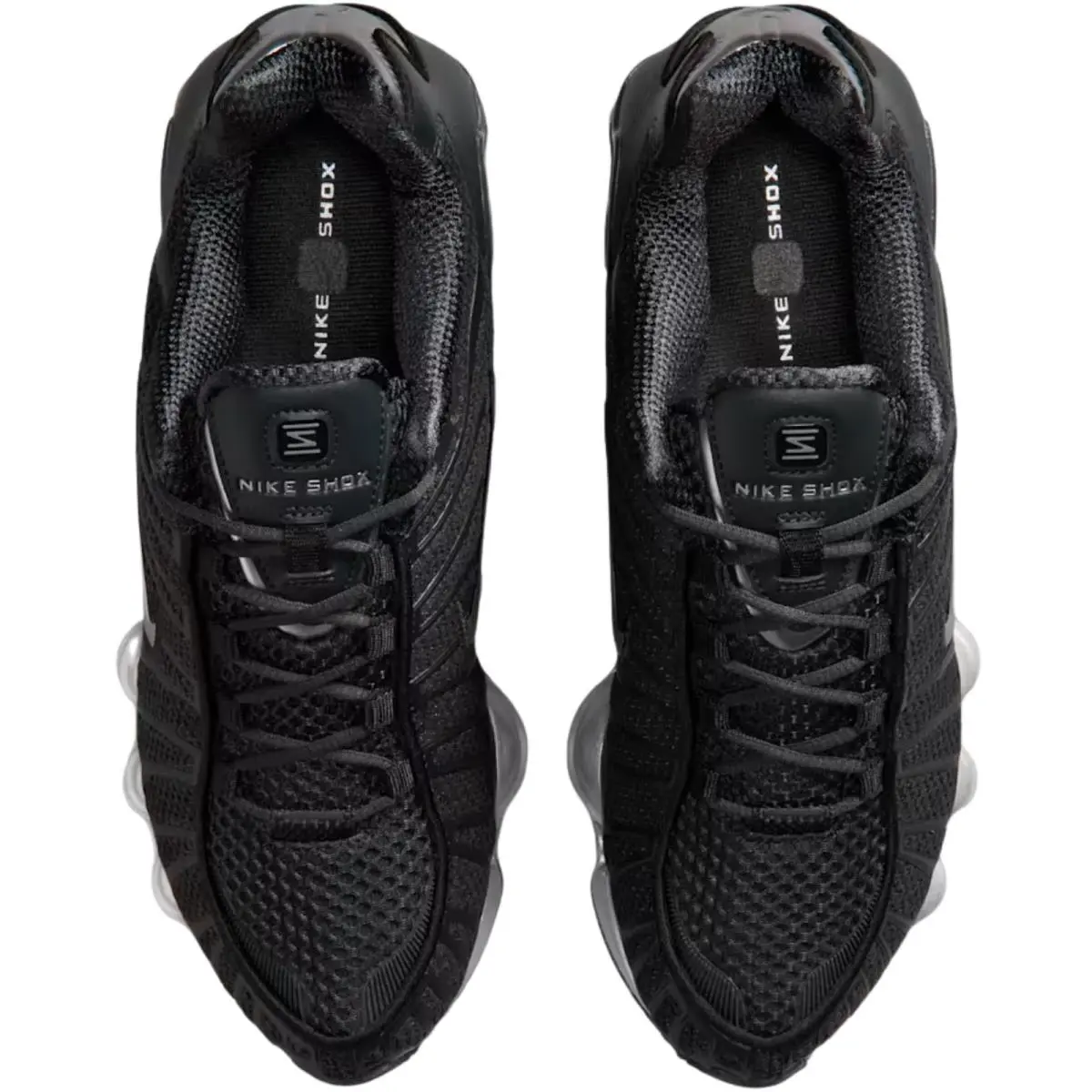 Nike shoes - Nike Shox TL - Shox - Black/Metallic Hematite/Max Orange/Black 37