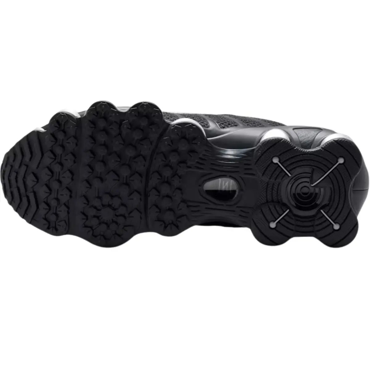 Nike shoes - Nike Shox TL - Shox - Black/Metallic Hematite/Max Orange/Black 38
