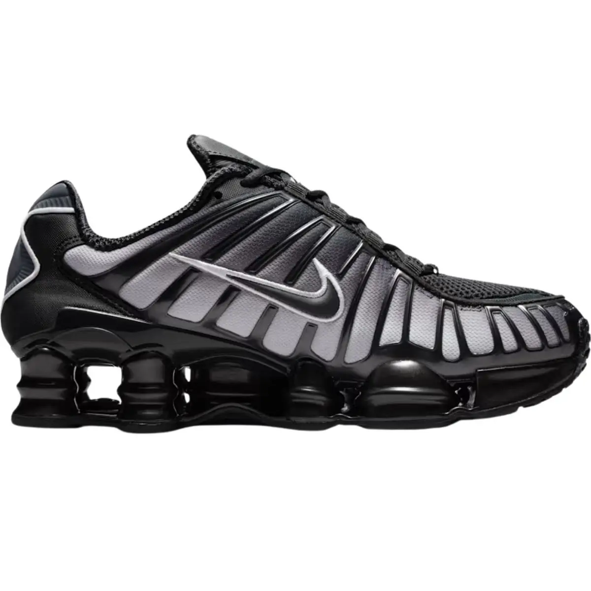 Nike shoes - Nike Shox TL - Shox - Black/Metallic Hematite/Max Orange/Black 24