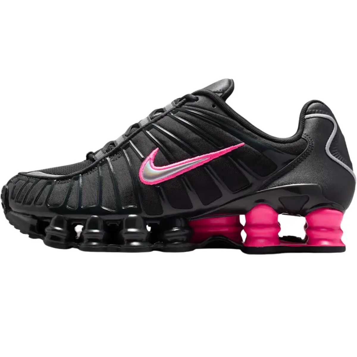 Nike shoes - Nike Shox TL - Shox - Black/Metallic Hematite/Max Orange/Black 50