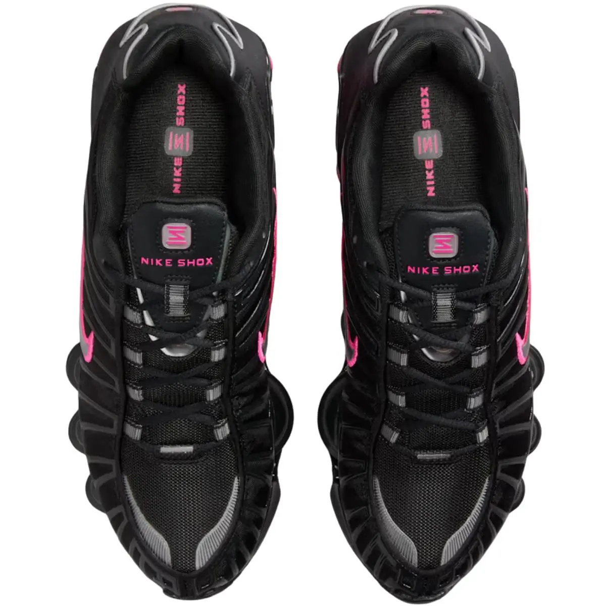 Nike shoes - Nike Shox TL - Shox - Black/Metallic Hematite/Max Orange/Black 52