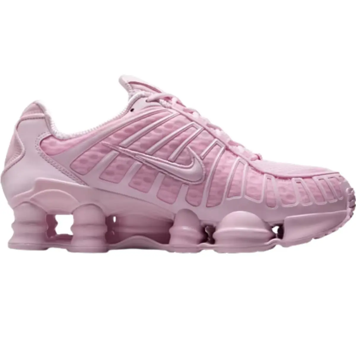 Shox TL Women Sneaker Shoe Size 6-11 Colors Athletic Casual Pink Foam/Metallic Silver/Pink Foam by Nike