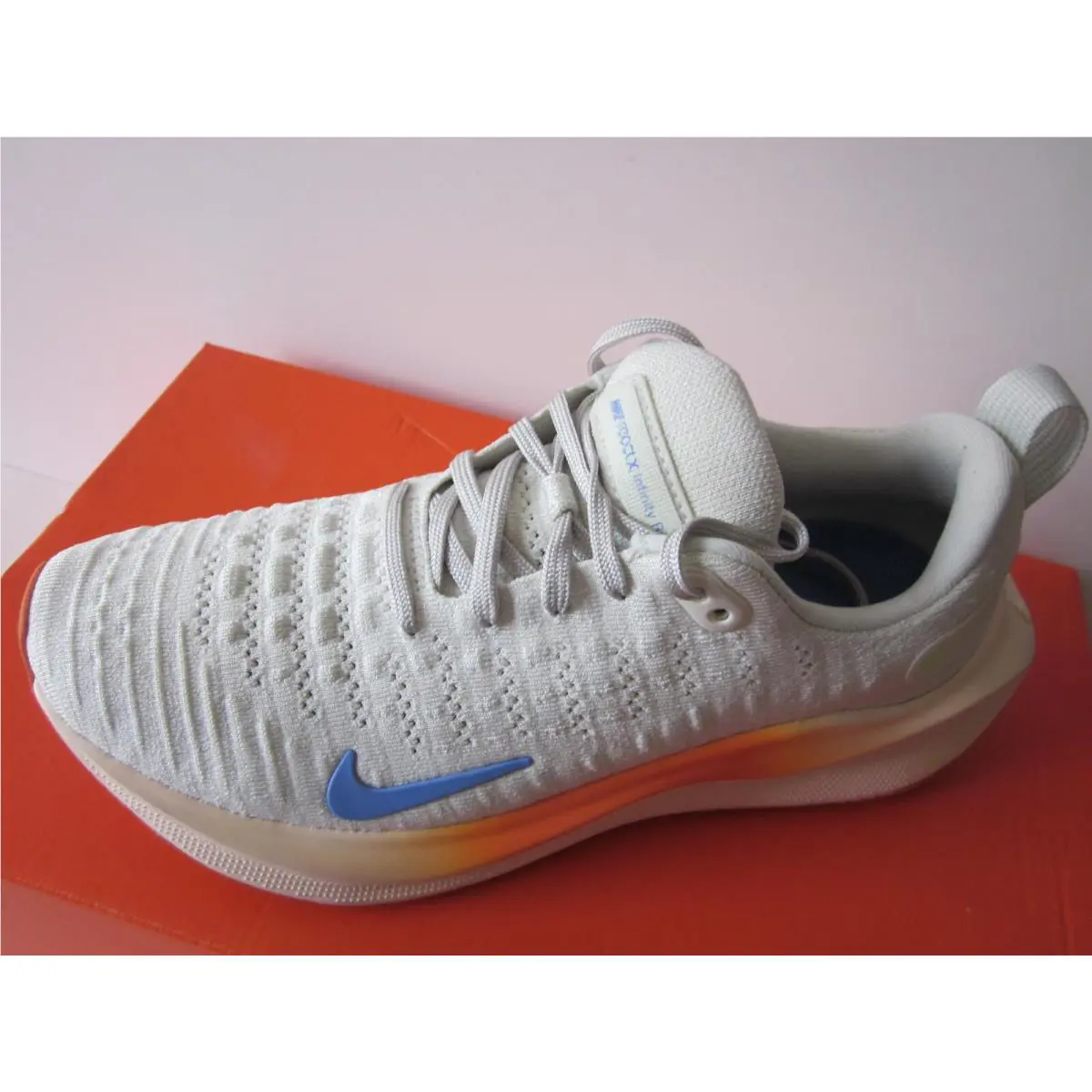 Nike shoes - Nike React Infinity - React Infinity - Sea Glass/Polar/Safety Orange 1