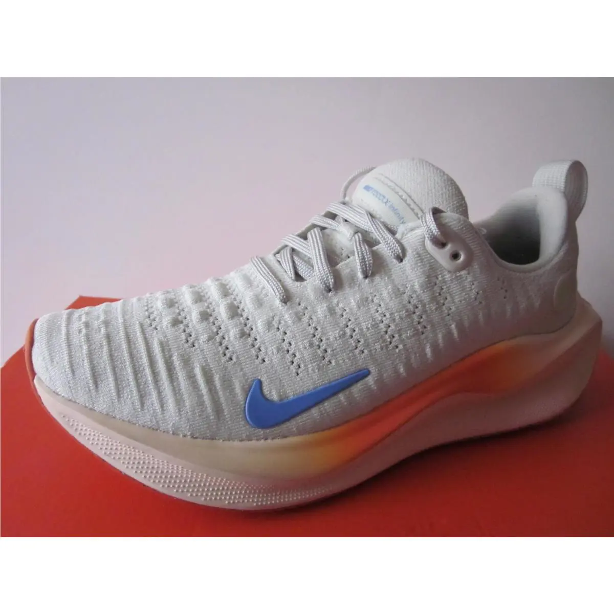 Nike shoes - Nike React Infinity - React Infinity - Sea Glass/Polar/Safety Orange 6