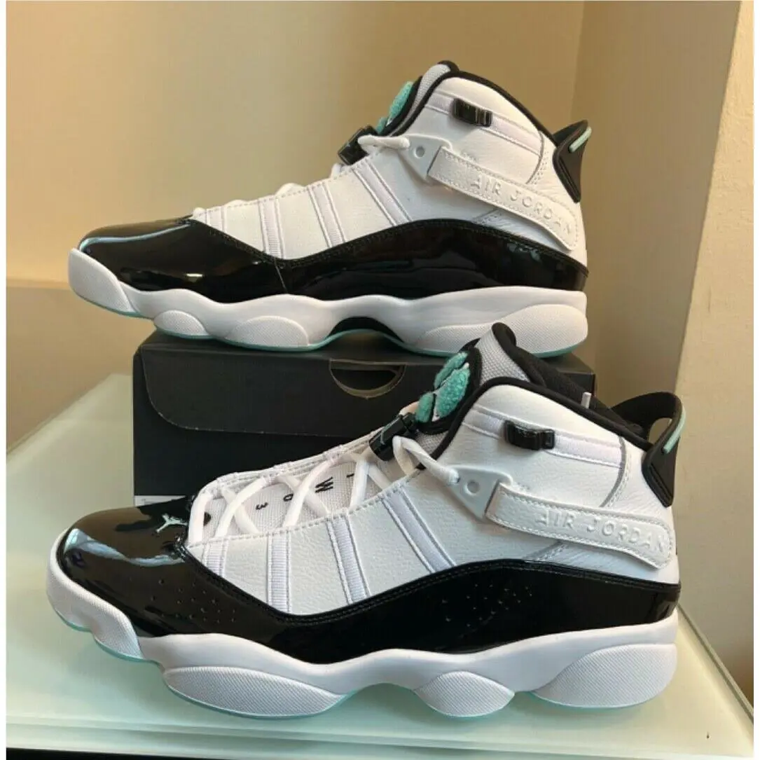 Nike shoes - Jordan 6 Rings - Rings - 322992-115 - White, Manufacturer: White/White-Tropical Twist 2