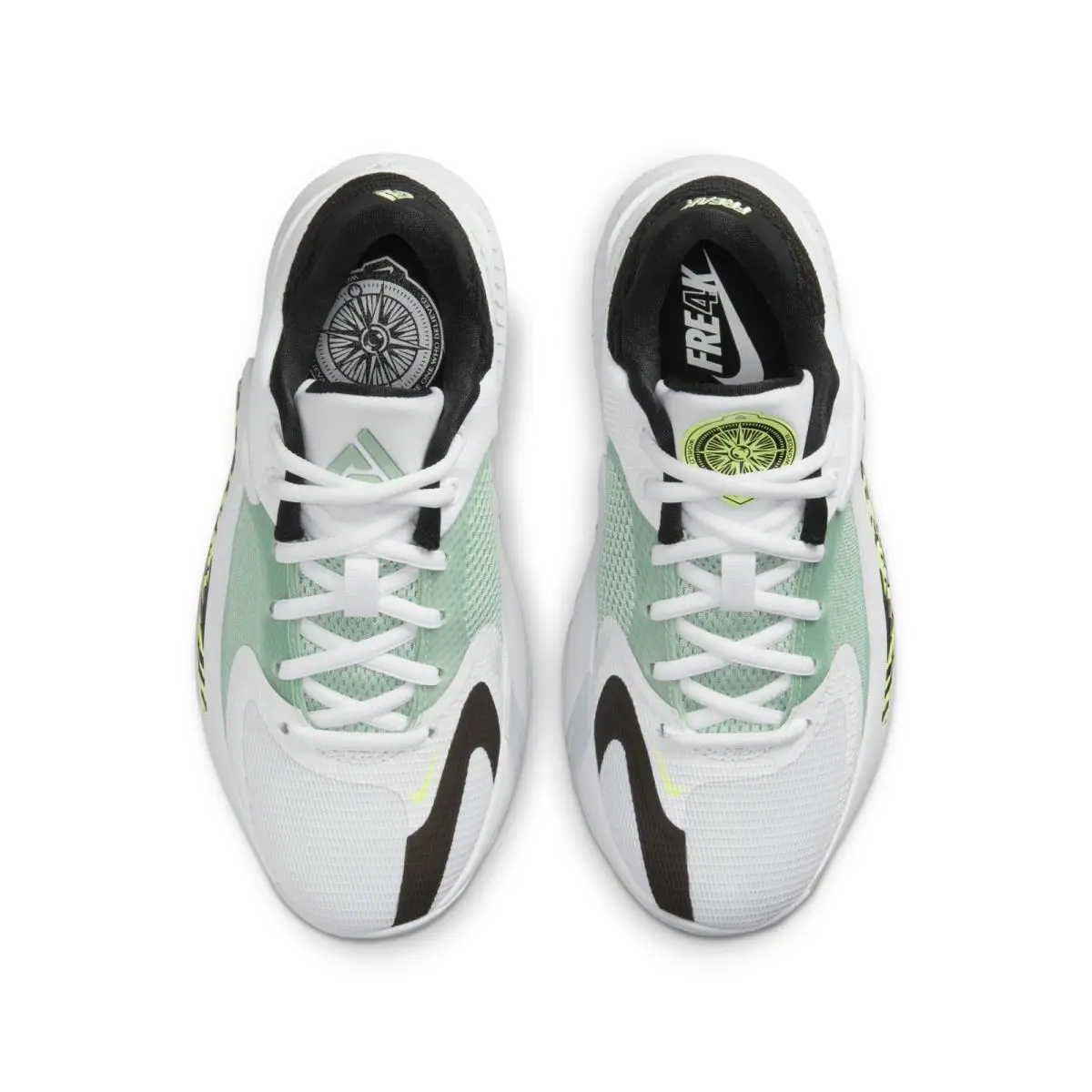 Nike shoes - White/Black/Barely Volt 8