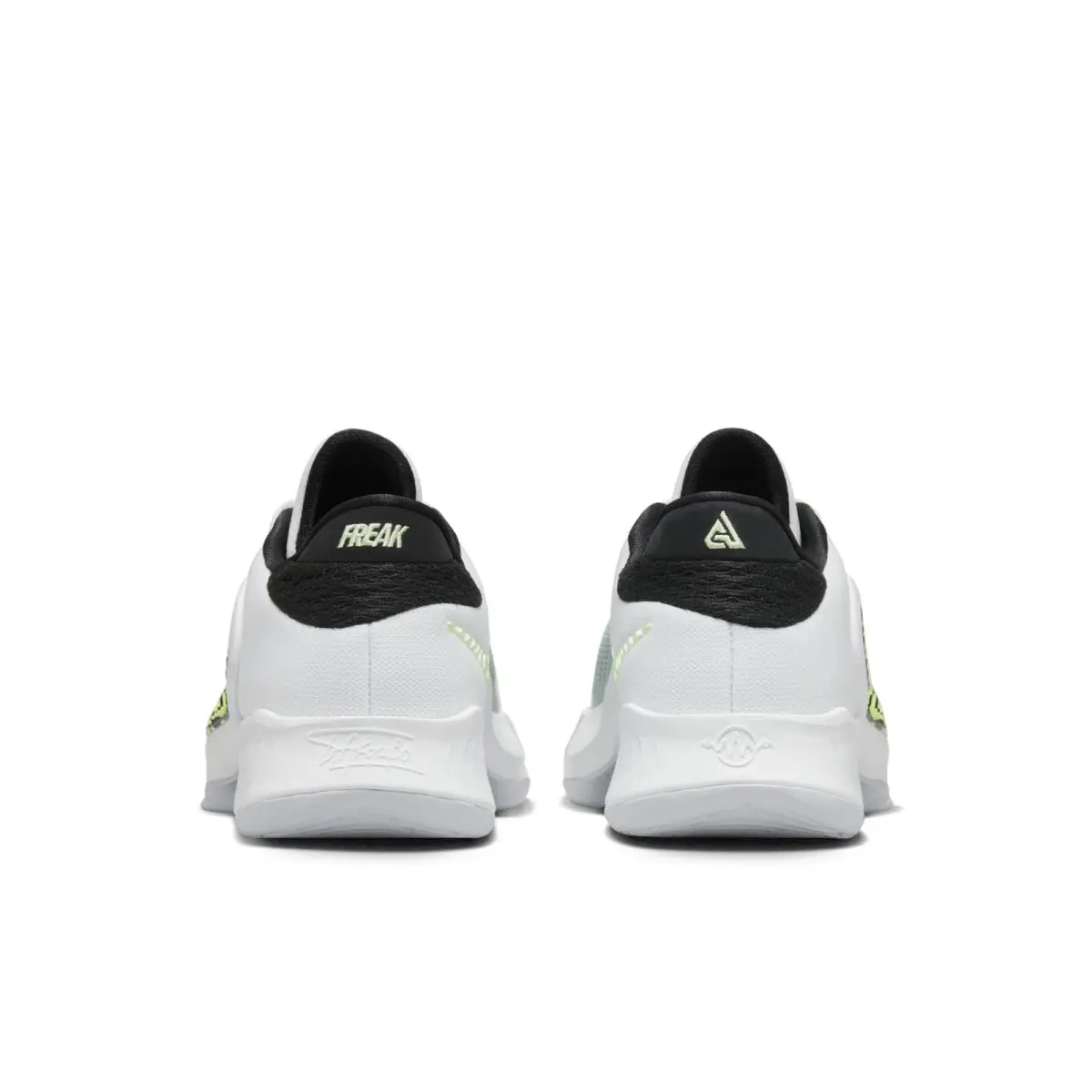 Nike shoes - White/Black/Barely Volt 10