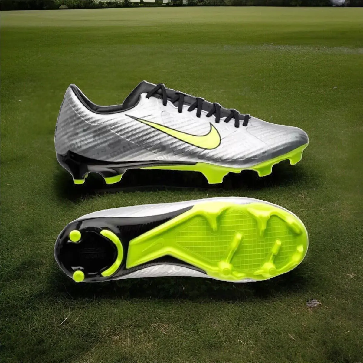 Nike shoes - Nike Zoom Vapor - Zoom Vapor - FJ2967 060 - Metallic Silver / Volt-Black 7