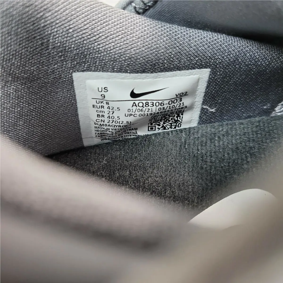 Nike shoes - Nike Free Metcon 2 - Free Metcon - AQ8306-003 - Gray, Manufacturer: Cool Grey/Wolf Grey/Black/Pure Platinum 19