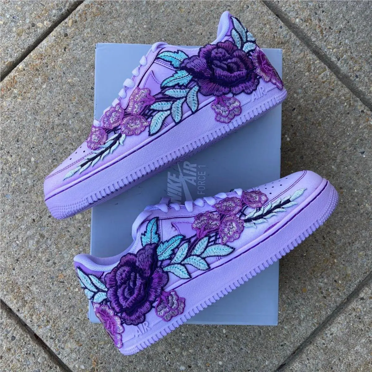 Nike shoes - Nike Air Force 1 - Air Force - CW2288-111 - Purple 4