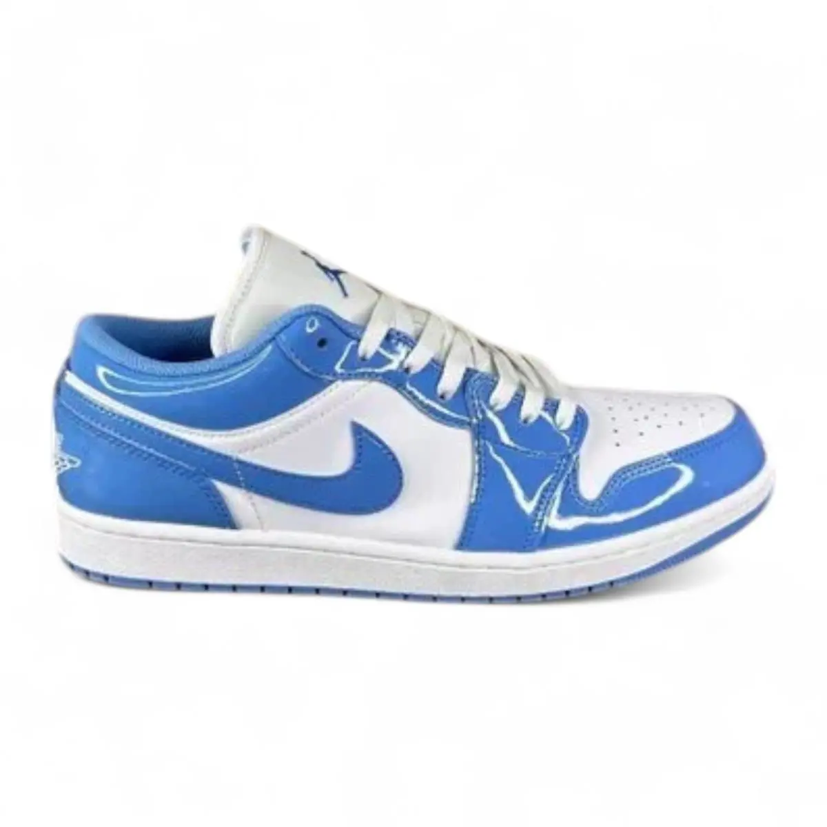 Nike shoes - Air Jordan 1 Low SE - FZ2138-114 - Blue, Manufacturer: White/Legend Blue 5