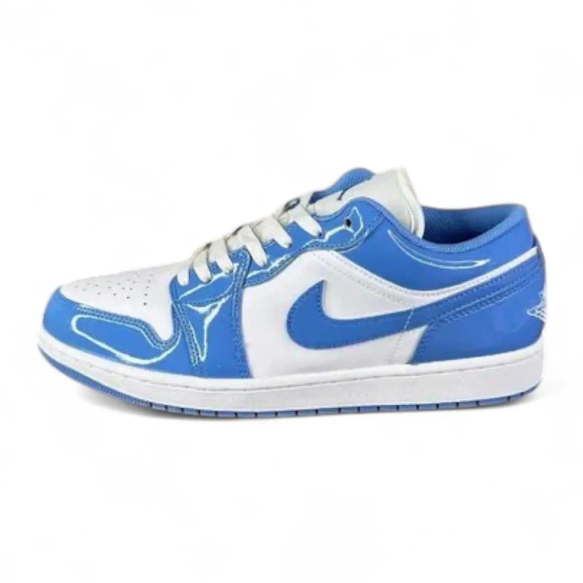 Nike shoes - Air Jordan 1 Low SE - FZ2138-114 - Blue, Manufacturer: White/Legend Blue 6