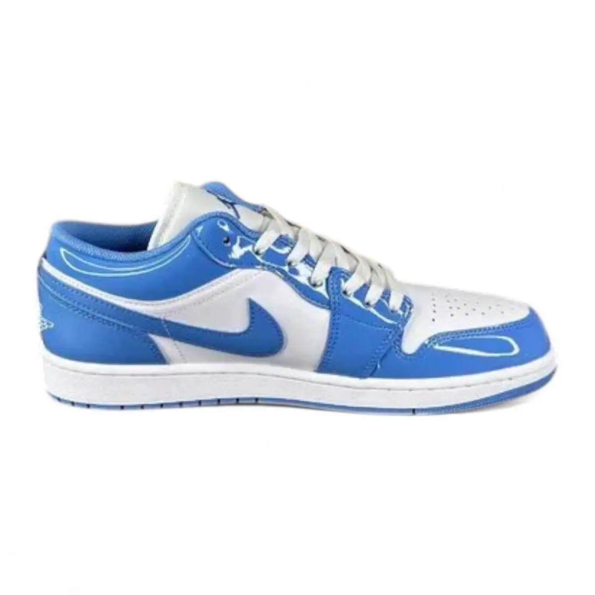 Nike shoes - Air Jordan 1 Low SE - FZ2138-114 - Blue, Manufacturer: White/Legend Blue 7