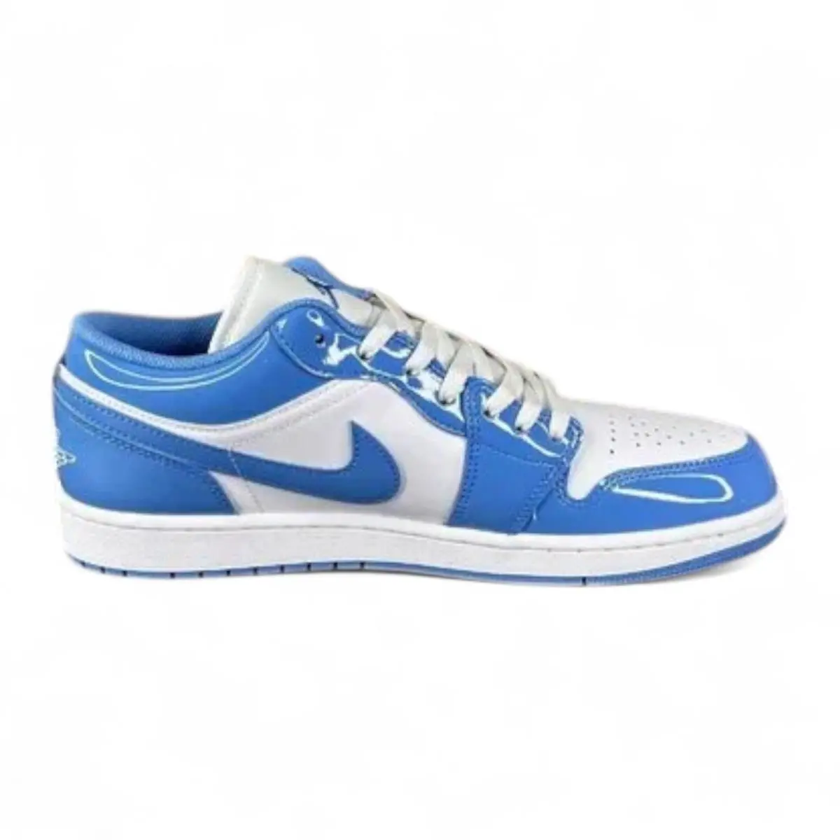 Nike shoes - Air Jordan 1 Low SE - FZ2138-114 - Blue, Manufacturer: White/Legend Blue 25