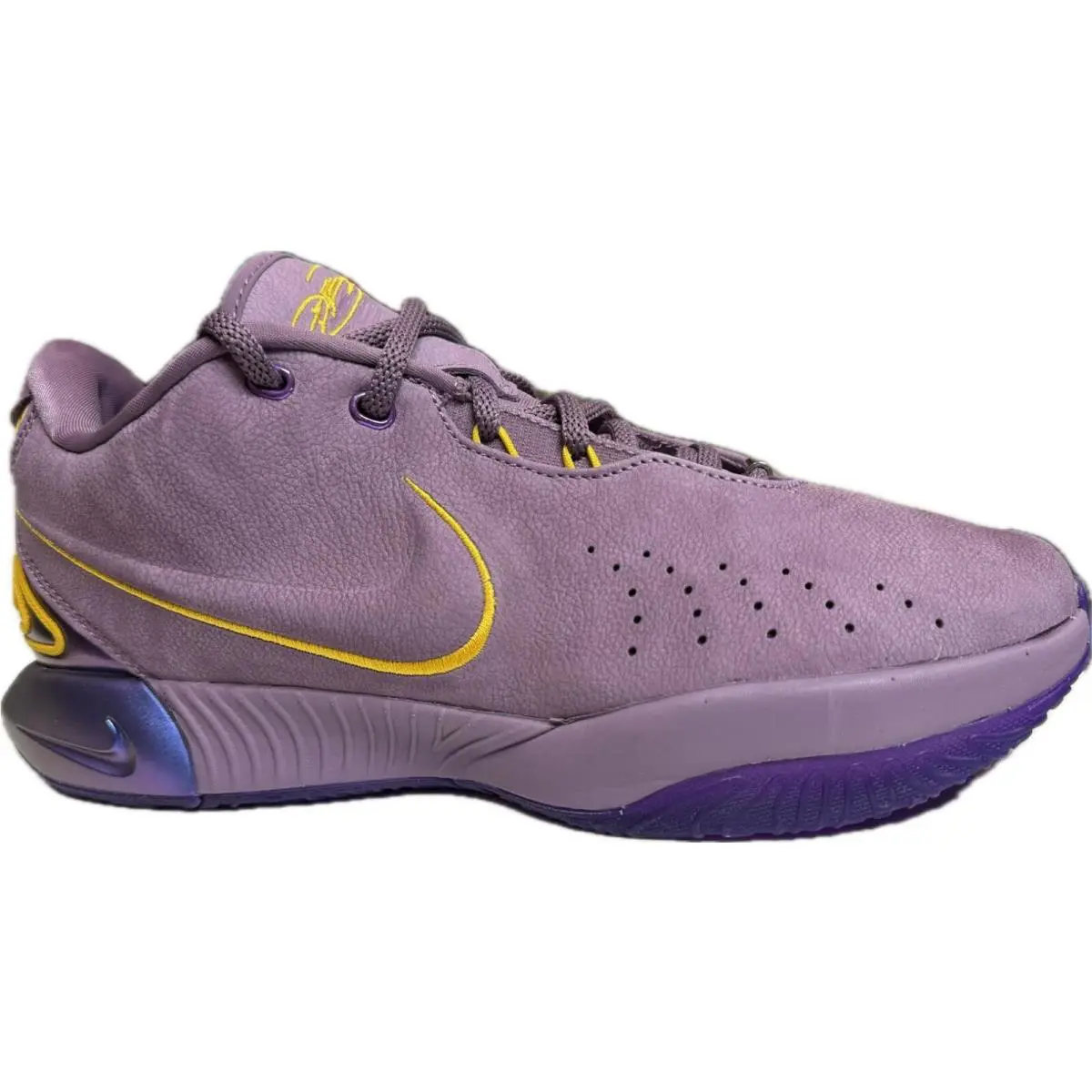 Nike shoes - Nike LeBron 21 - LeBron - FV2345 - VIOLET DUST/UNIVERSITY GOLD (UPC: 196969512552) 6