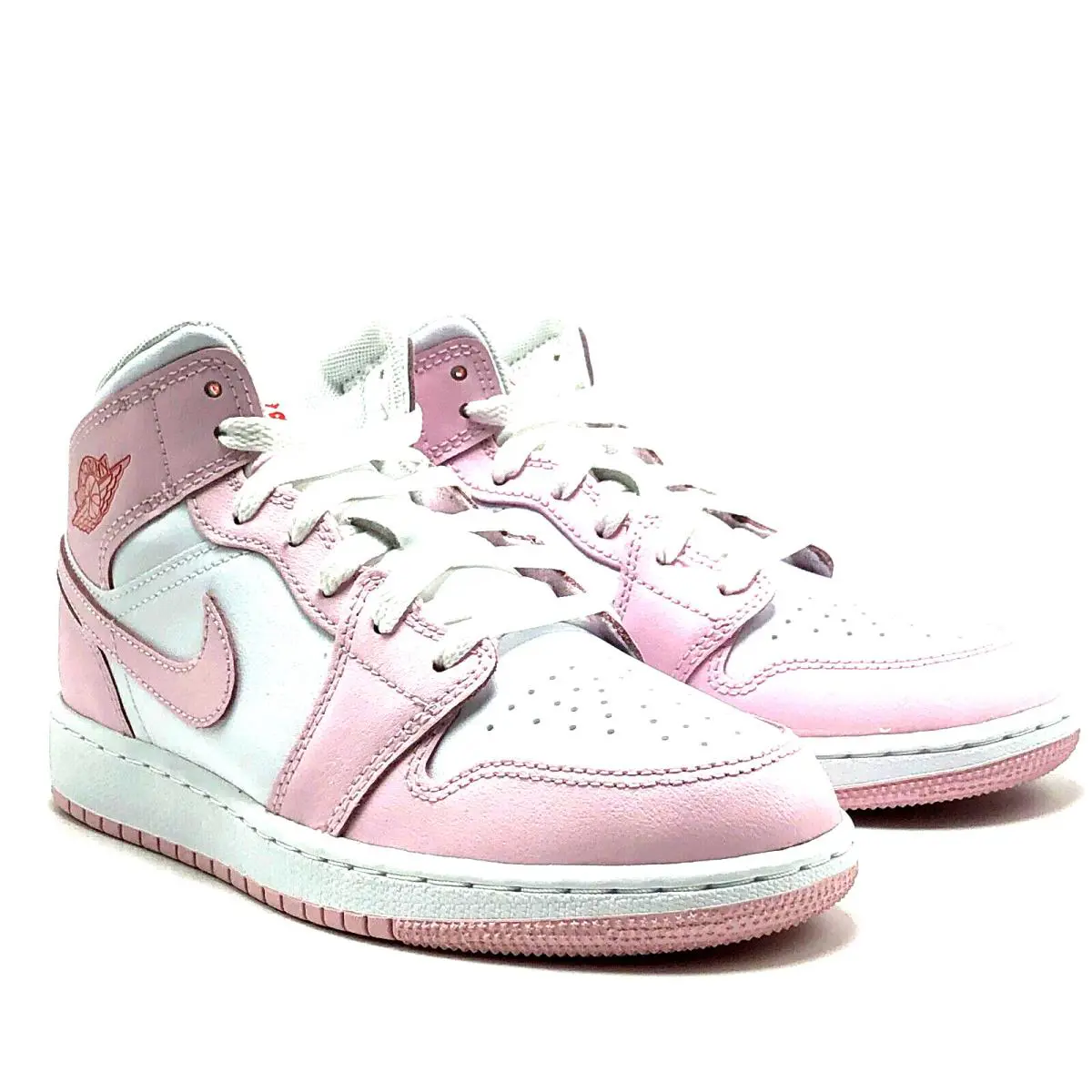Nike shoes - Jordan Air 1 Mid GS - Pink 0