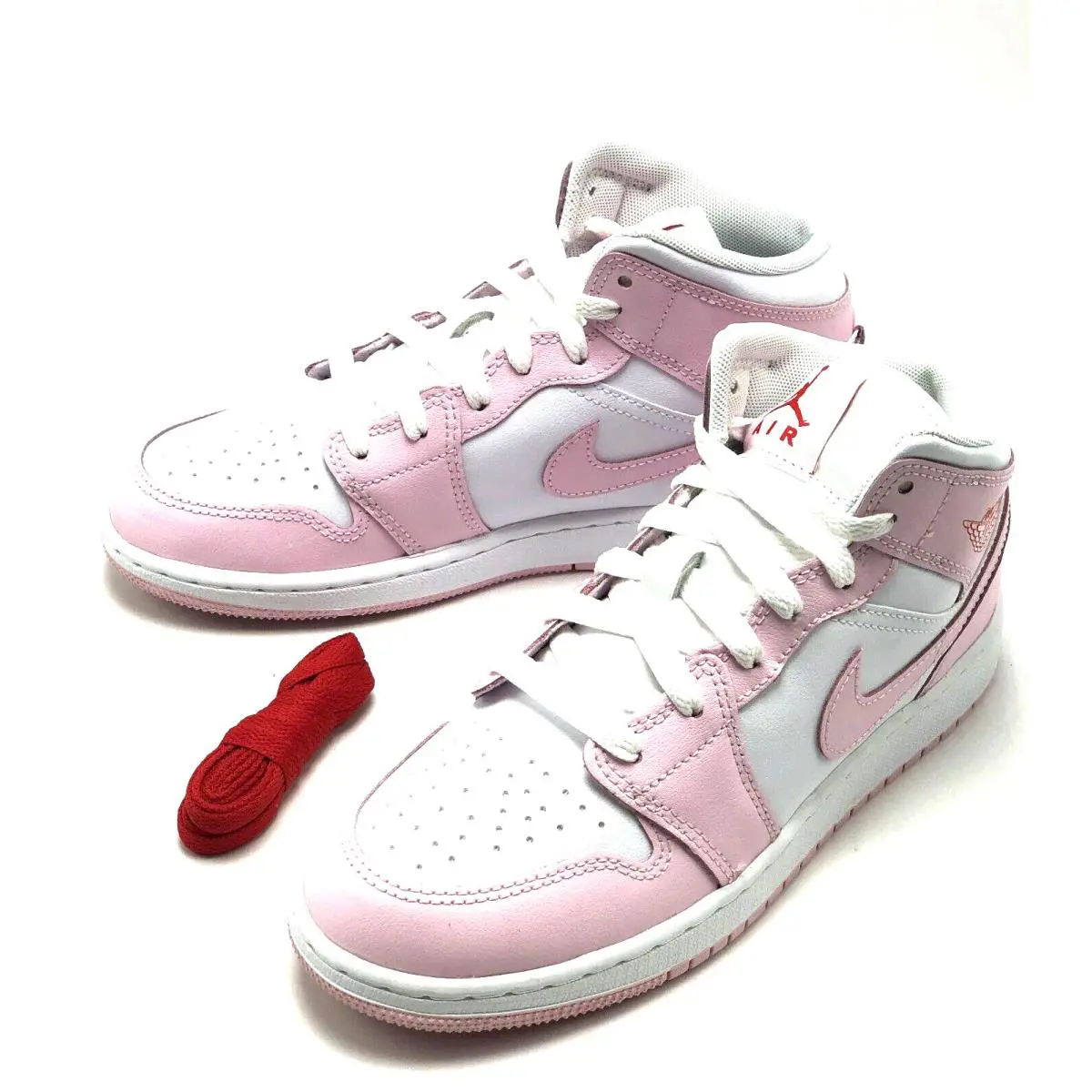 Nike shoes - Jordan Air 1 Mid GS - Pink 4