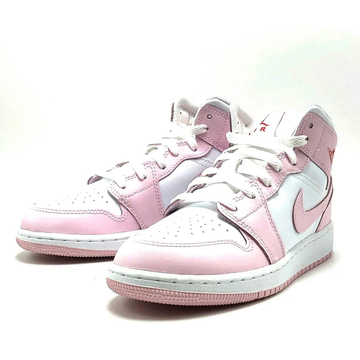 Nike shoes - Jordan Air 1 Mid GS - Pink 1