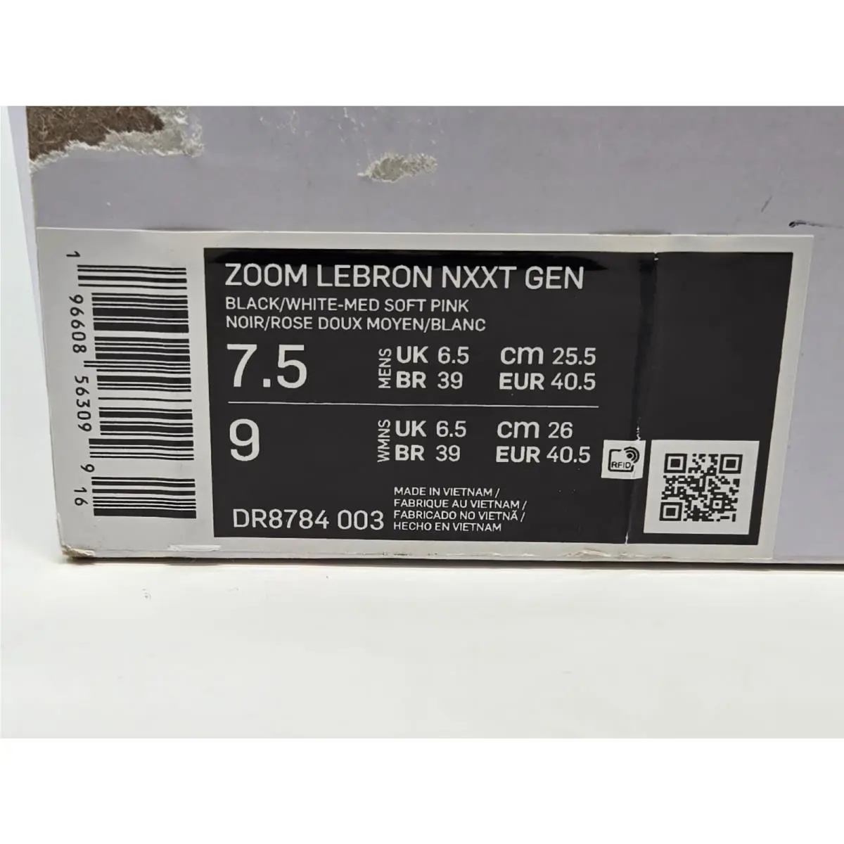 Nike shoes - Nike Zoom LeBron NXXT Gen - DR8784-003 - Black 8