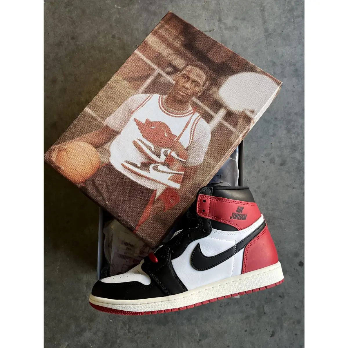 Nike shoes - Nike Air Jordan 1 - Air - DZ5485-106 - Red 4