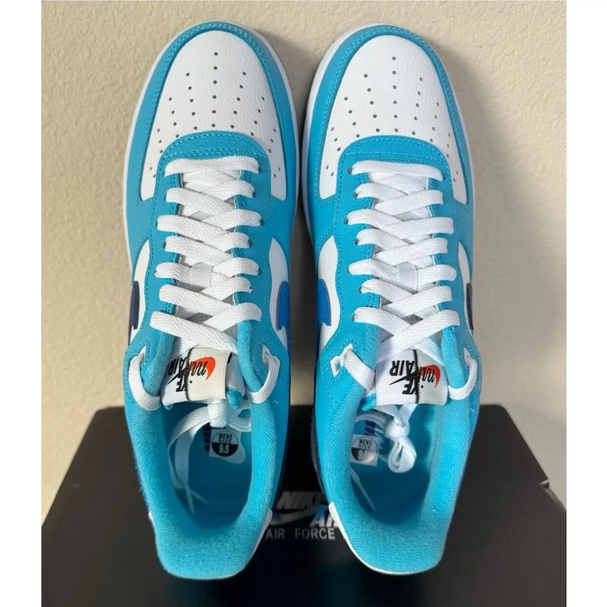 Nike shoes - Nike Air Force 1 - Air Force - DZ2522 100 - White/LT Photo Blue 1