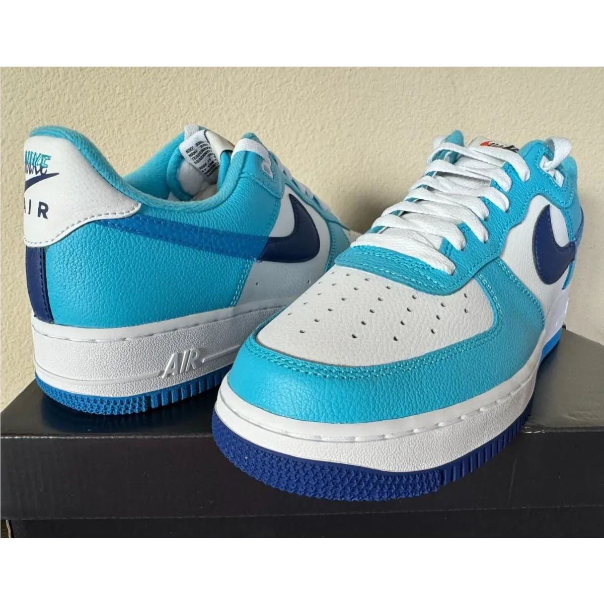 Nike shoes - Nike Air Force 1 - Air Force - DZ2522 100 - White/LT Photo Blue 4