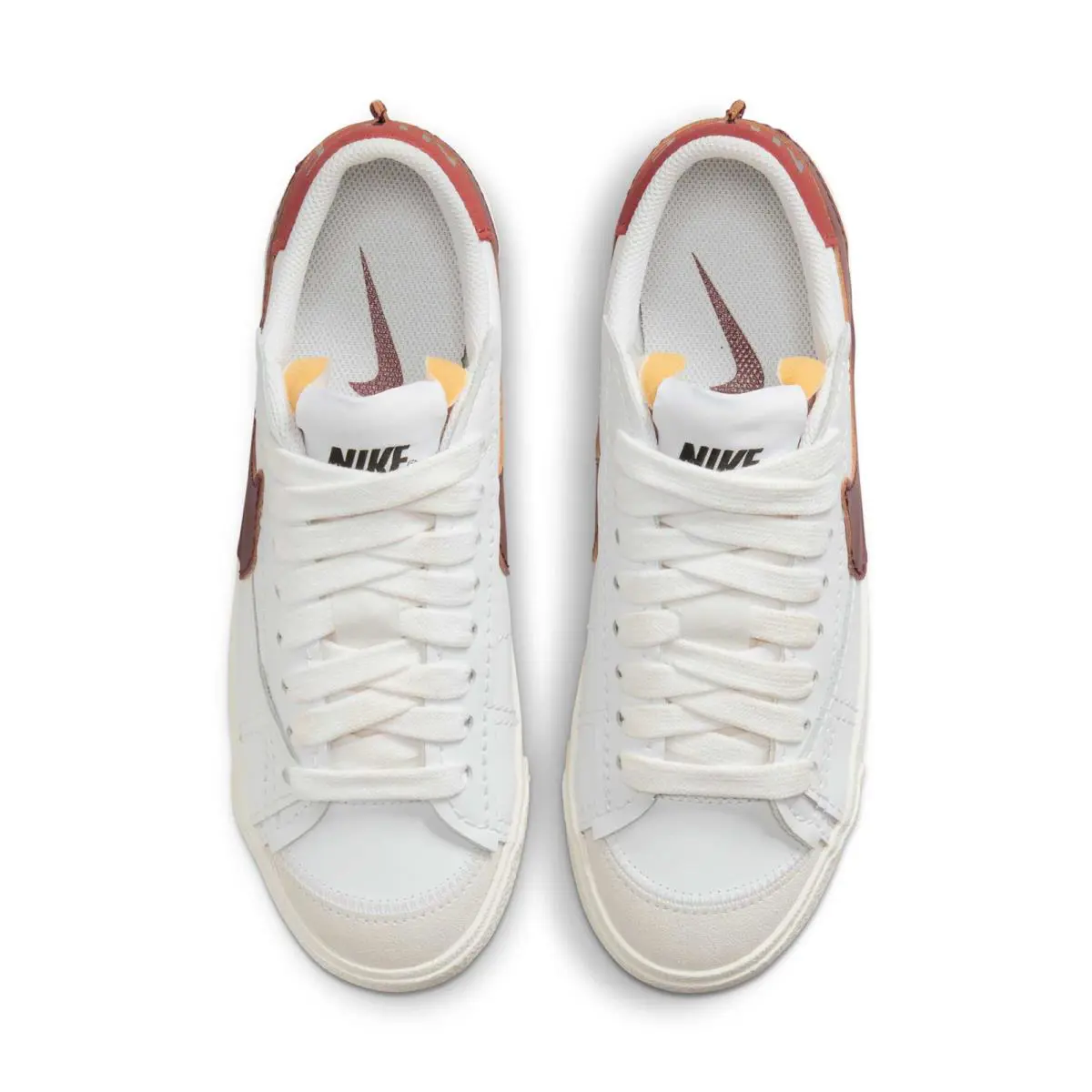 Nike shoes - White/Dark Beetroot-Cinnabar-Black-Team Orange-Sail 3