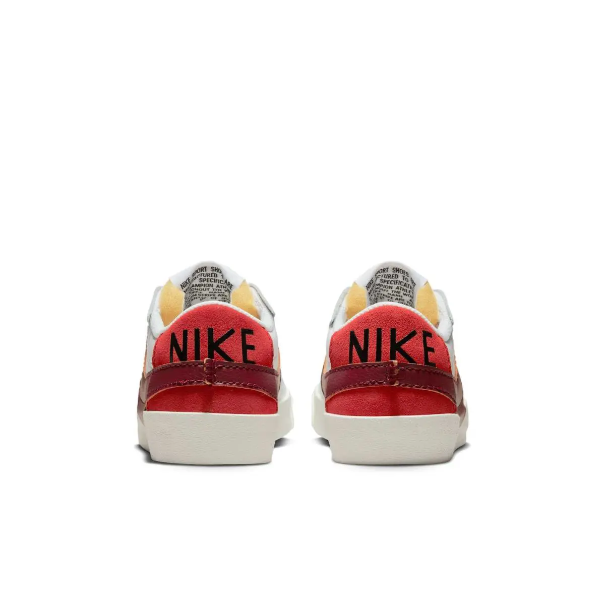 Nike shoes - White/Dark Beetroot-Cinnabar-Black-Team Orange-Sail 4