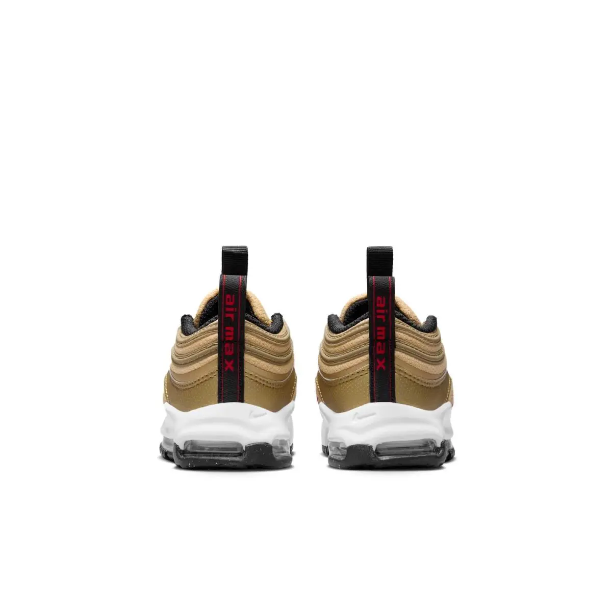 Nike shoes - Metallic Gold/University Red-Black-White 4