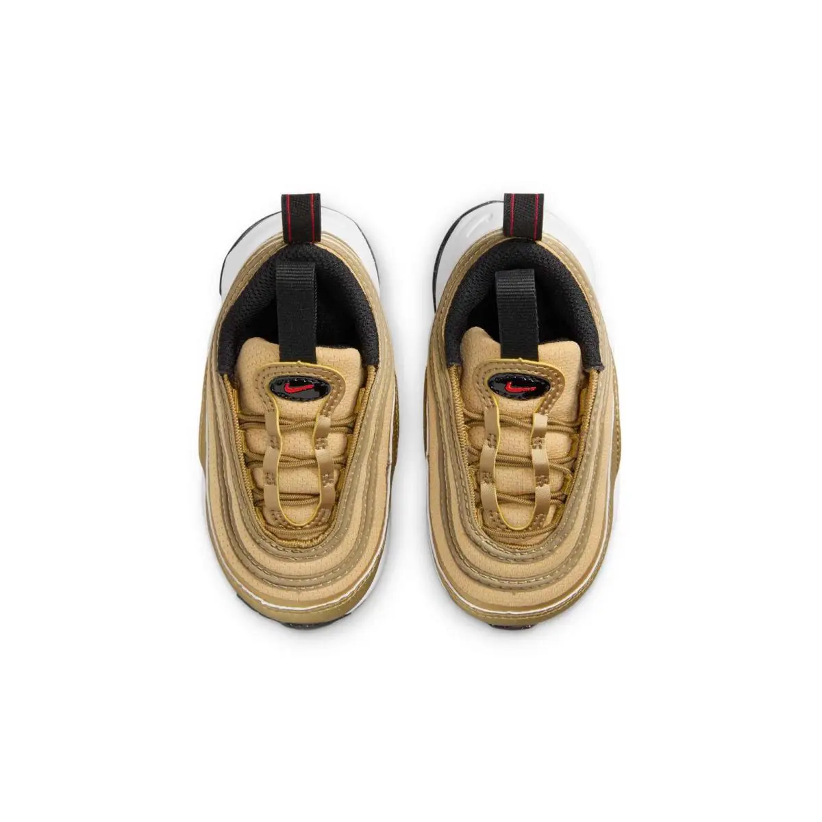 Nike shoes - Metallic Gold/University Red-Black-White 8