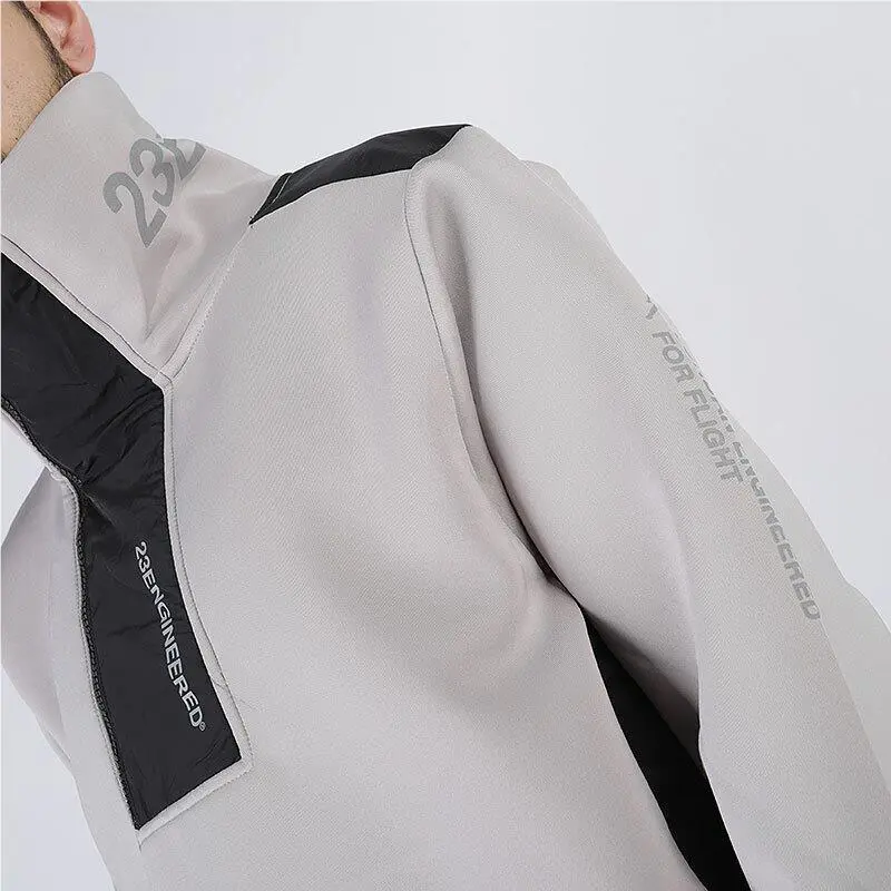 Nike clothing - Air Jordan 23 Engineered Fleece Mock - BQ5737-210 - Beige, Manufacturer: Moon Particle 5