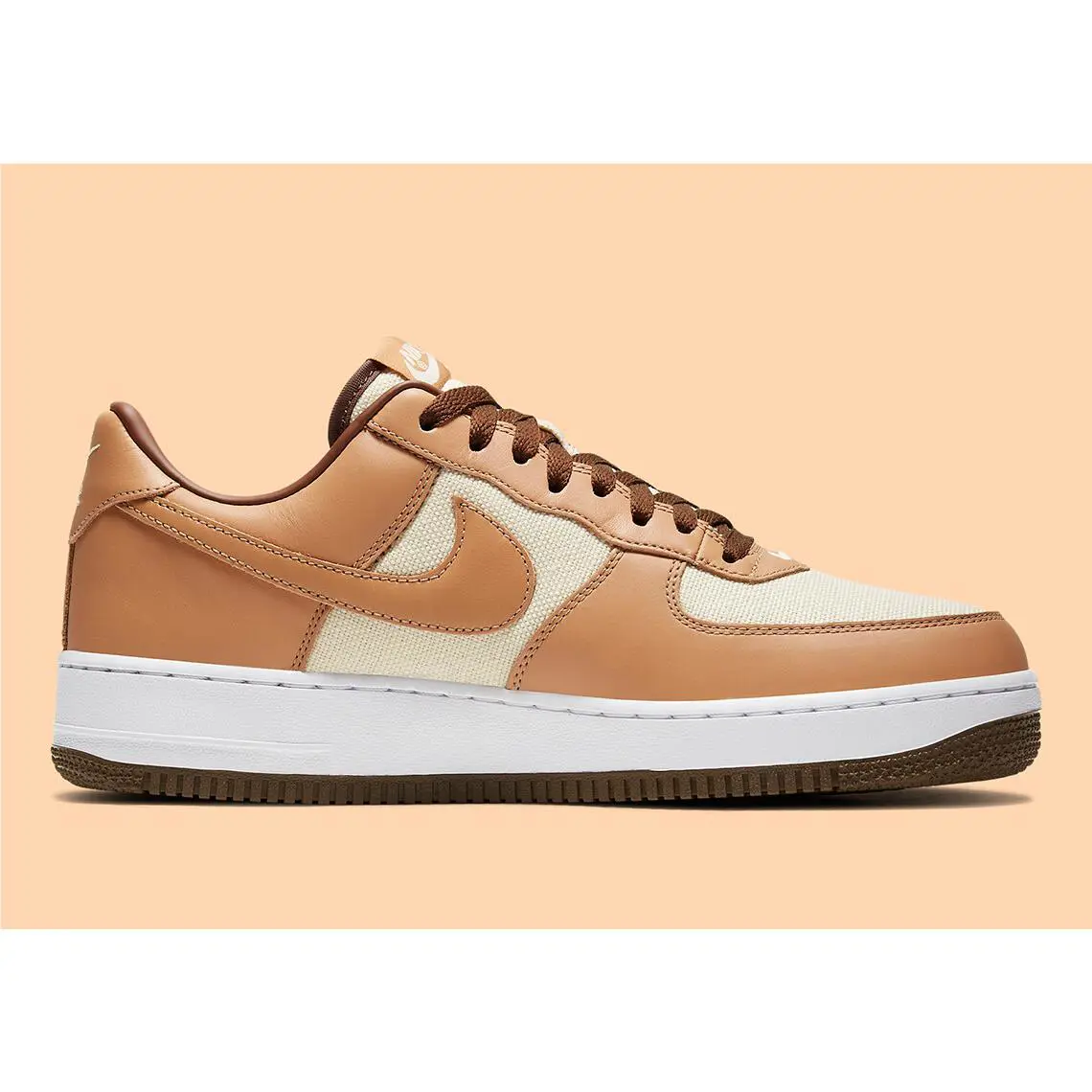Nike shoes - NikeAir Force 1 Low - Air Force Low - DJ6395-100 - Natural/Underbrush-Acorn 1