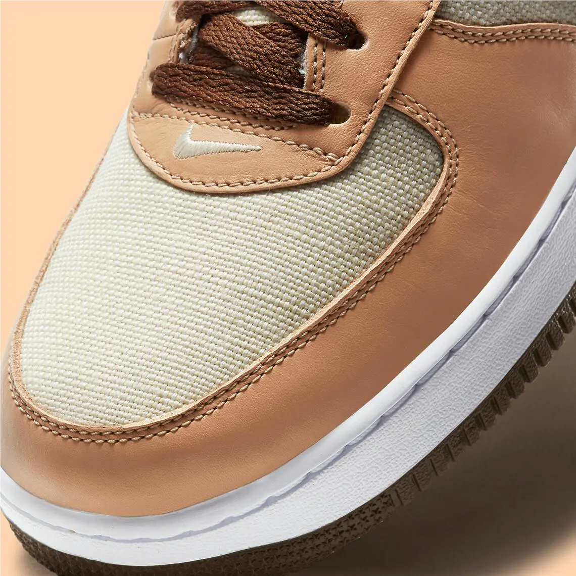Nike shoes - NikeAir Force 1 Low - Air Force Low - DJ6395-100 - Natural/Underbrush-Acorn 6