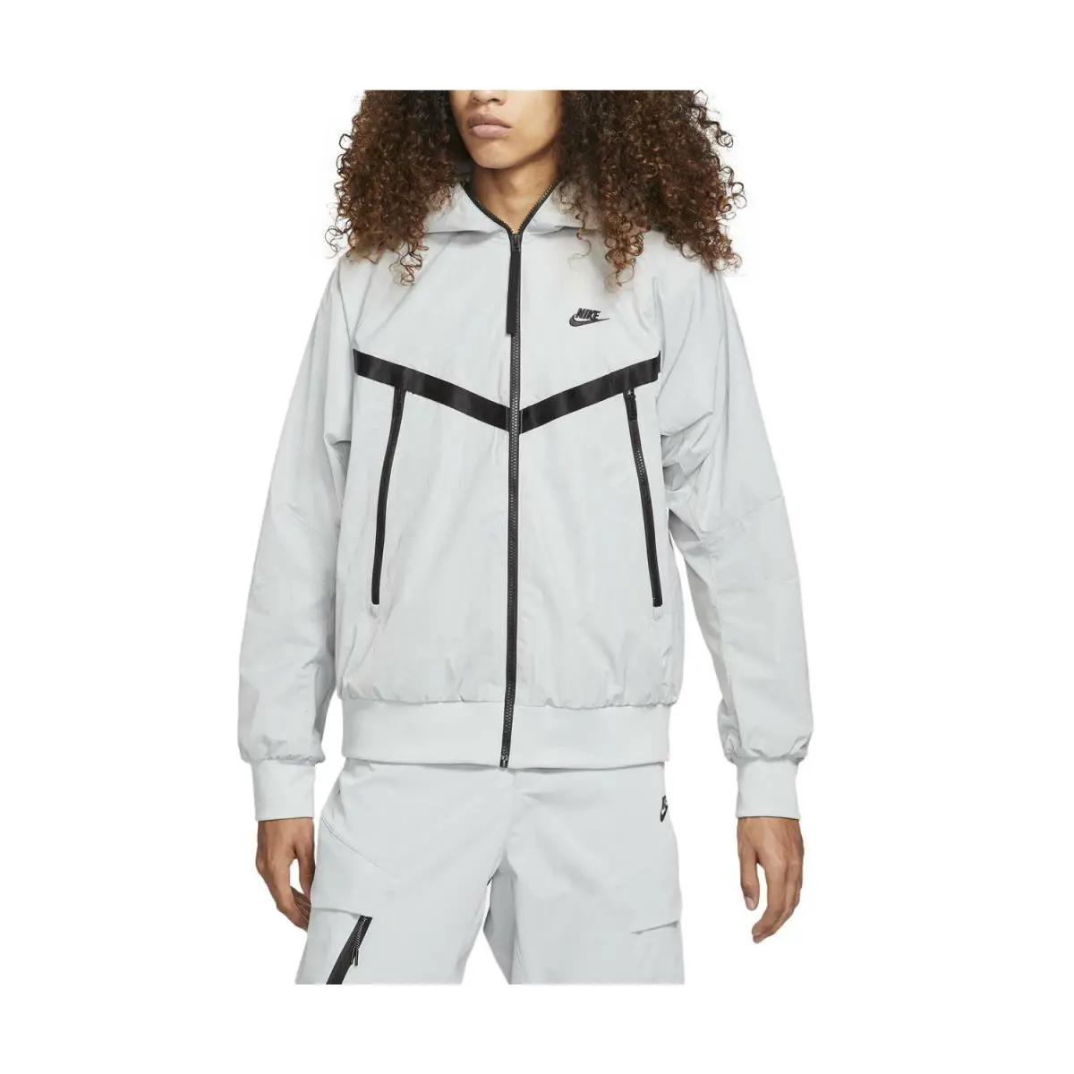 Nike clothing - Windrunner - Windrunner - Light Smoke Grey/Black/Black 5