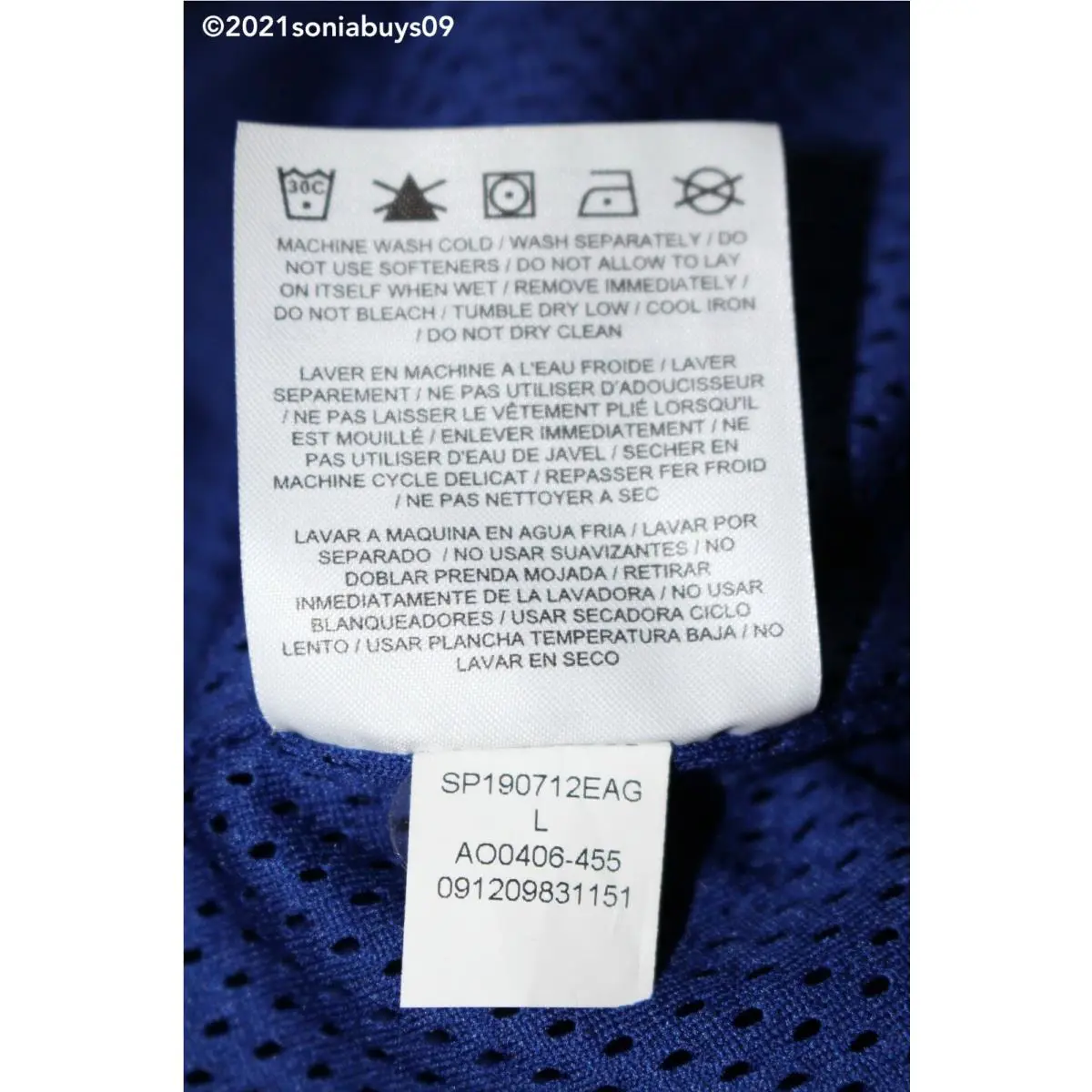 Nike clothing - Royal Blue/White 6