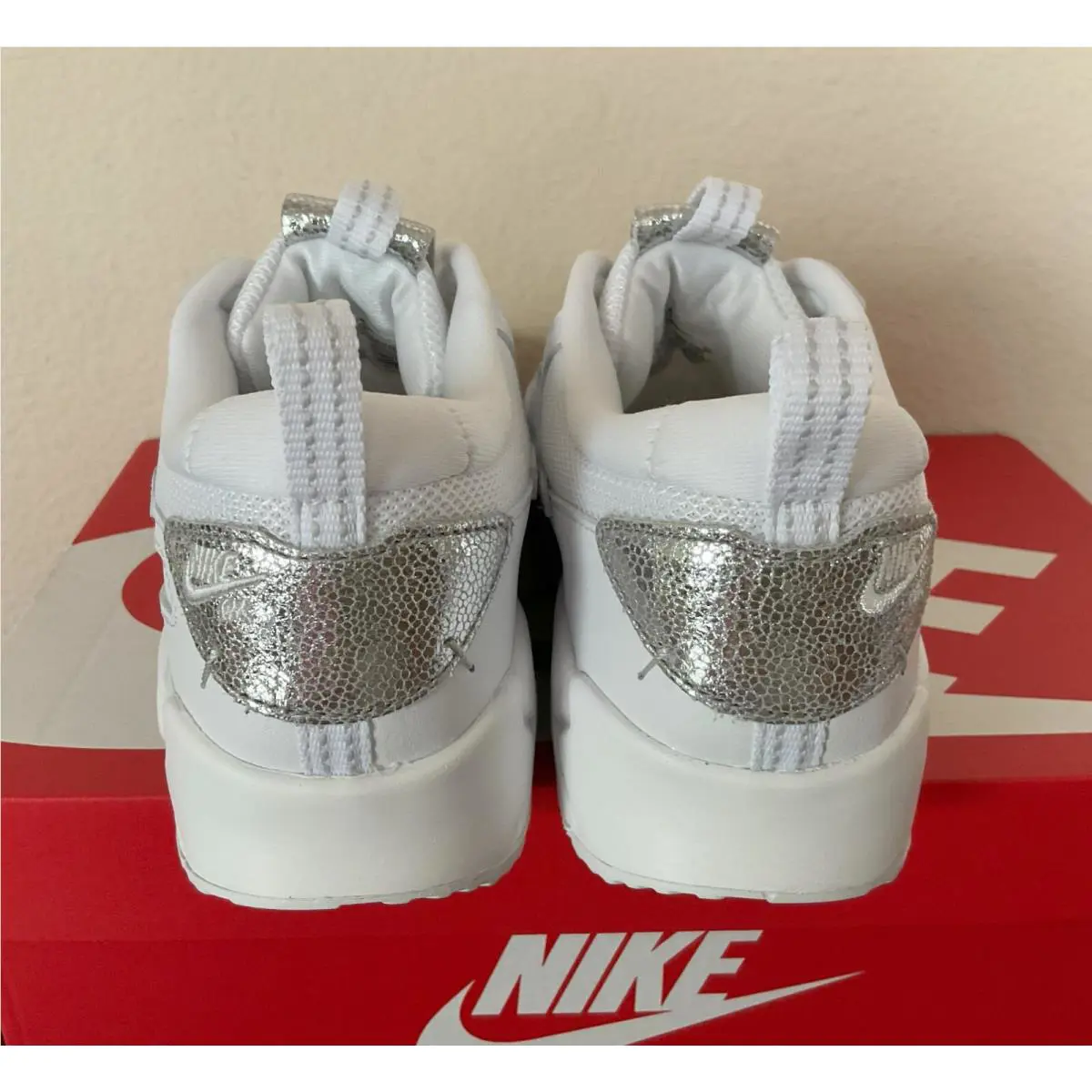 Nike shoes - Nike Air Max 90 - Air Max - Whita/Platinum 3