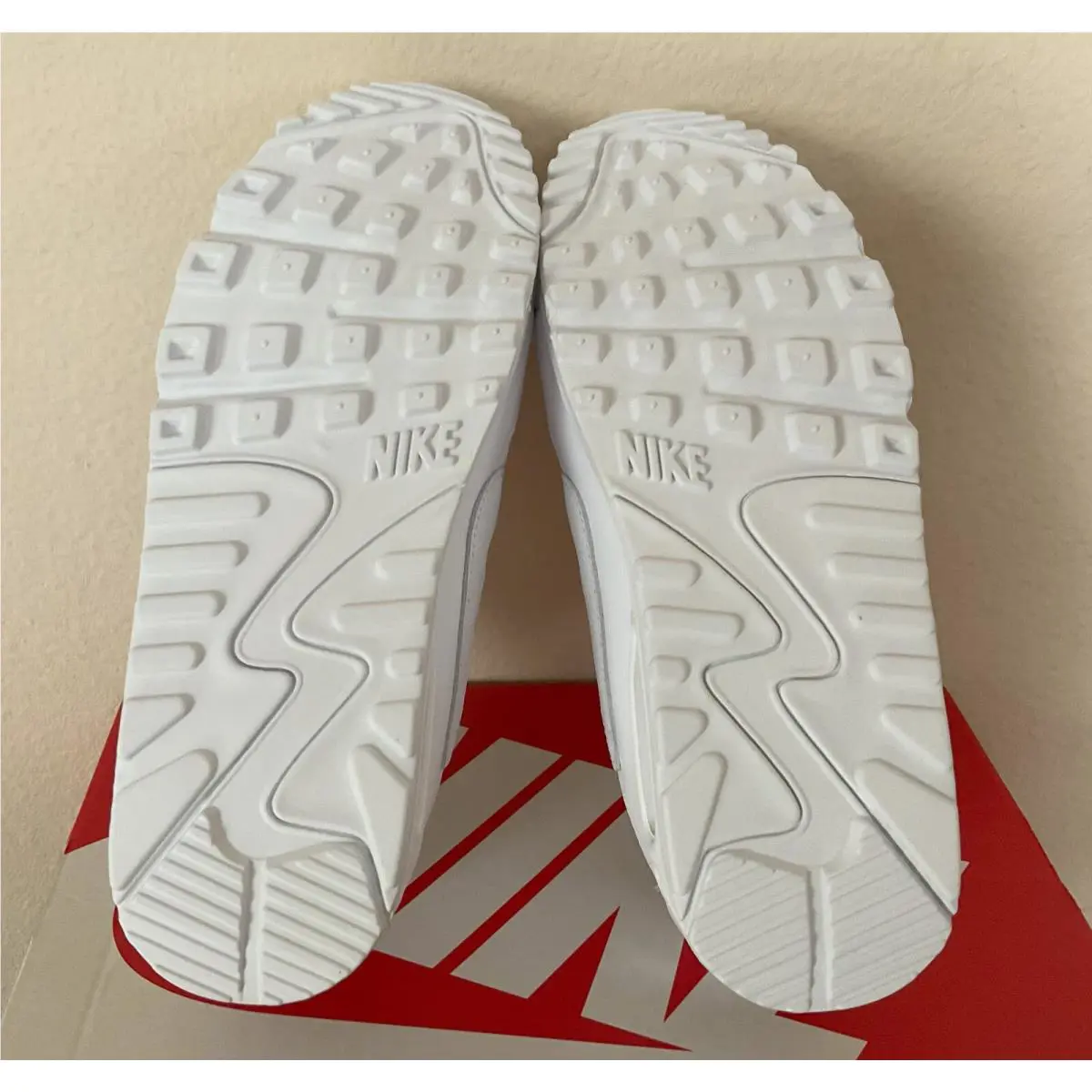 Nike shoes - Nike Air Max 90 - Air Max - Whita/Platinum 4