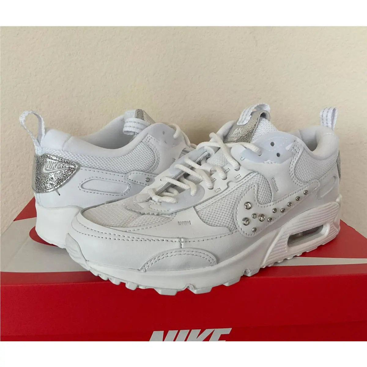 Nike shoes - Nike Air Max 90 - Air Max - Whita/Platinum 5