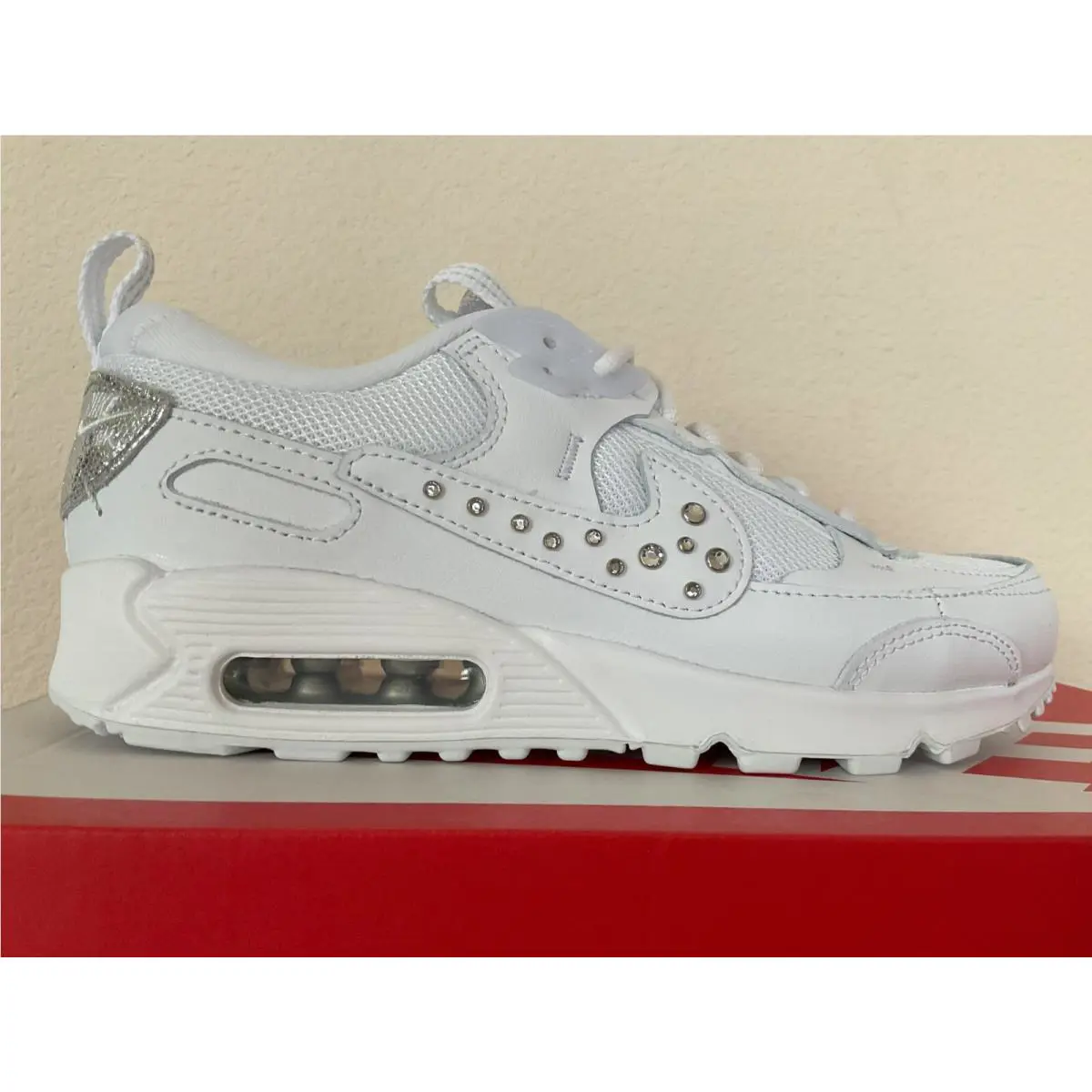 Nike shoes - Nike Air Max 90 - Air Max - Whita/Platinum 6