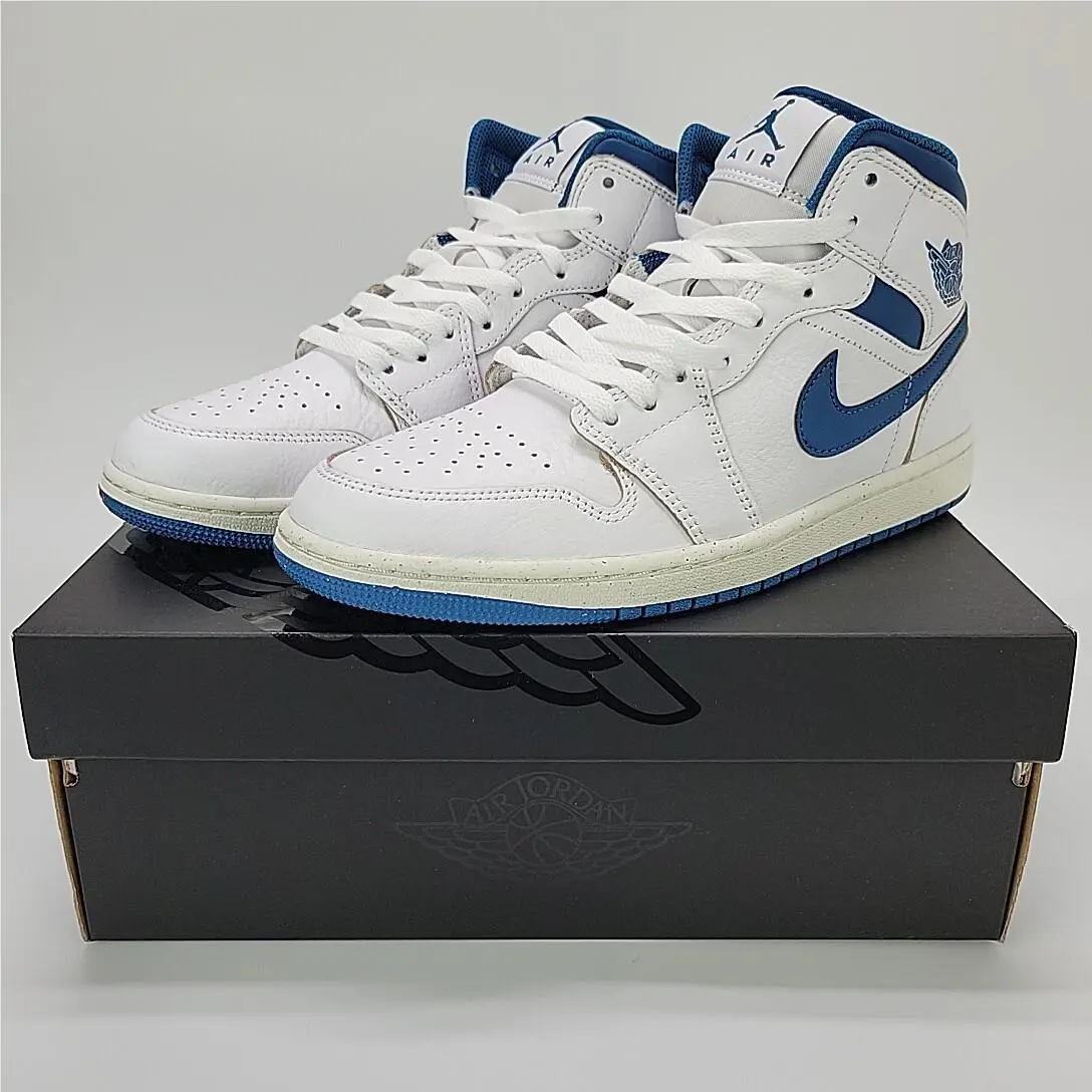 Nike shoes - Nike Air Jordan 1 - Air - FN5215-141 - White Industrail Blue Sail 21