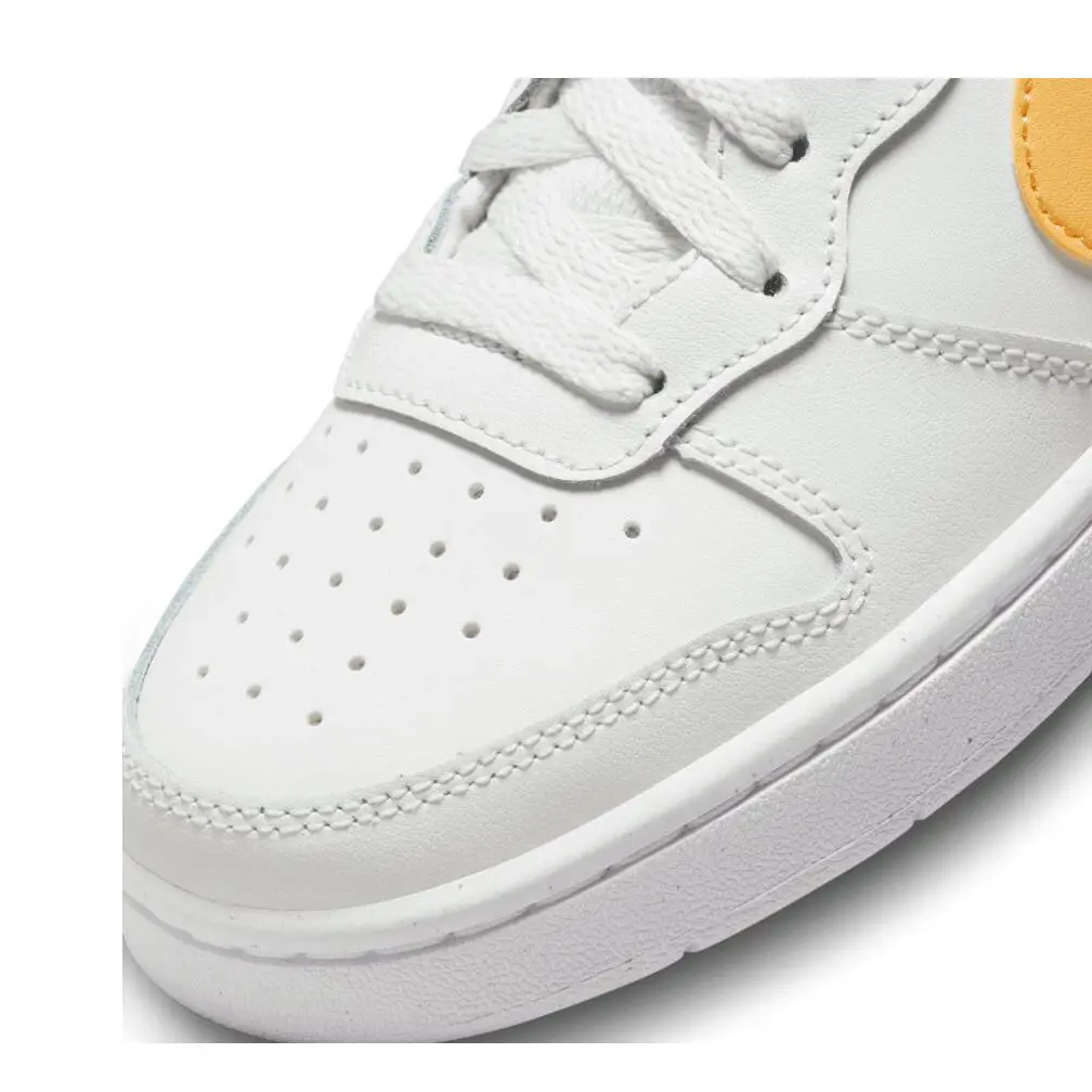 Nike shoes - Nike Court Borough - Court Borough - white & yellow pink 4