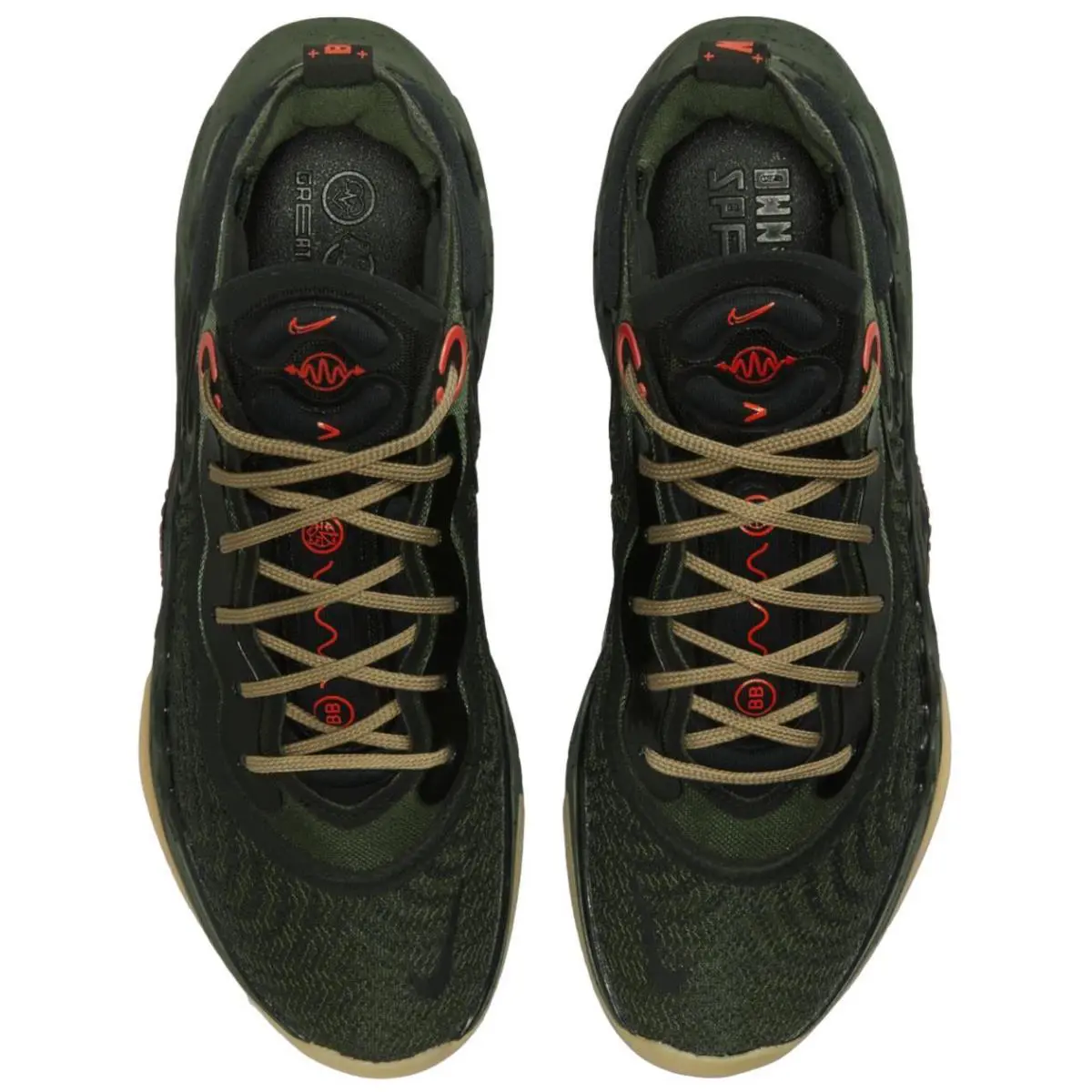 Nike shoes - Nike Zoom Air G.T. Run - CZ0202-300 - Carbon Green/Black-Khaki 3